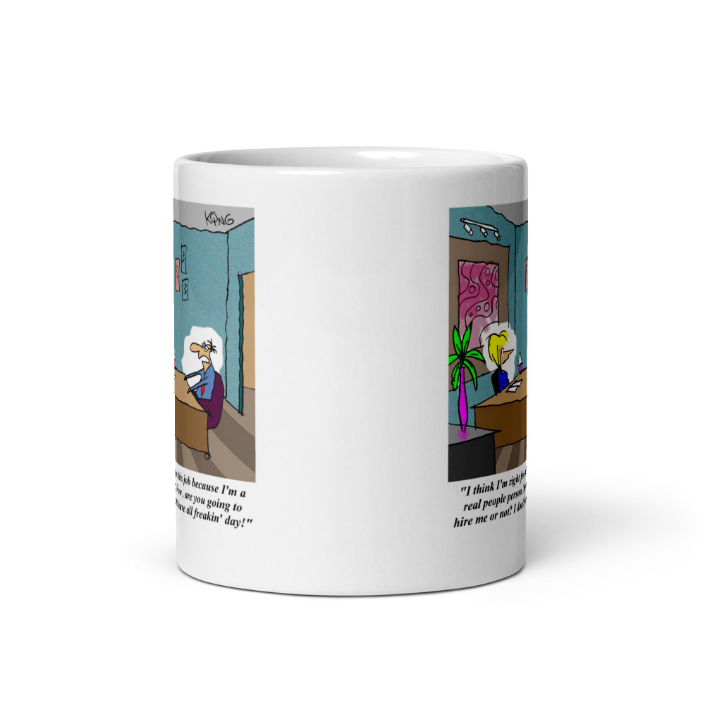 White Glossy Mug