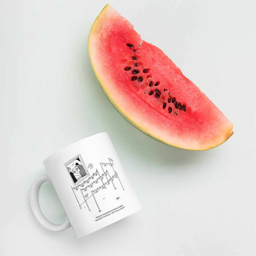 White Glossy Mug