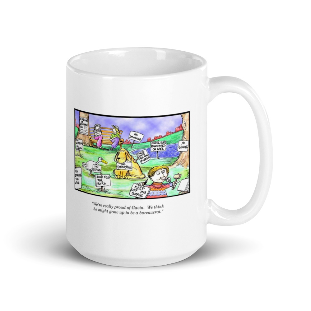 White Glossy Mug