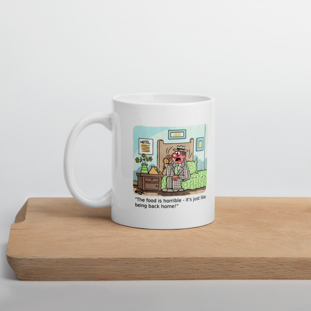 White Glossy Mug