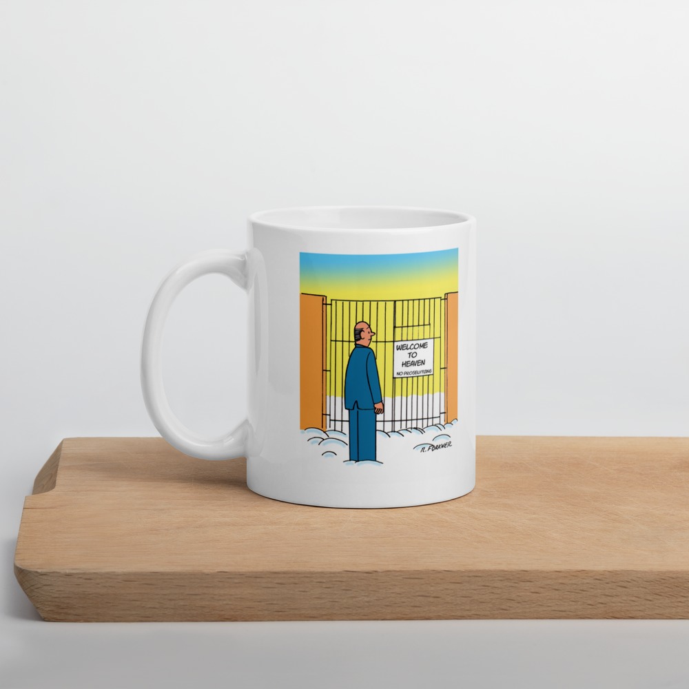 White Glossy Mug
