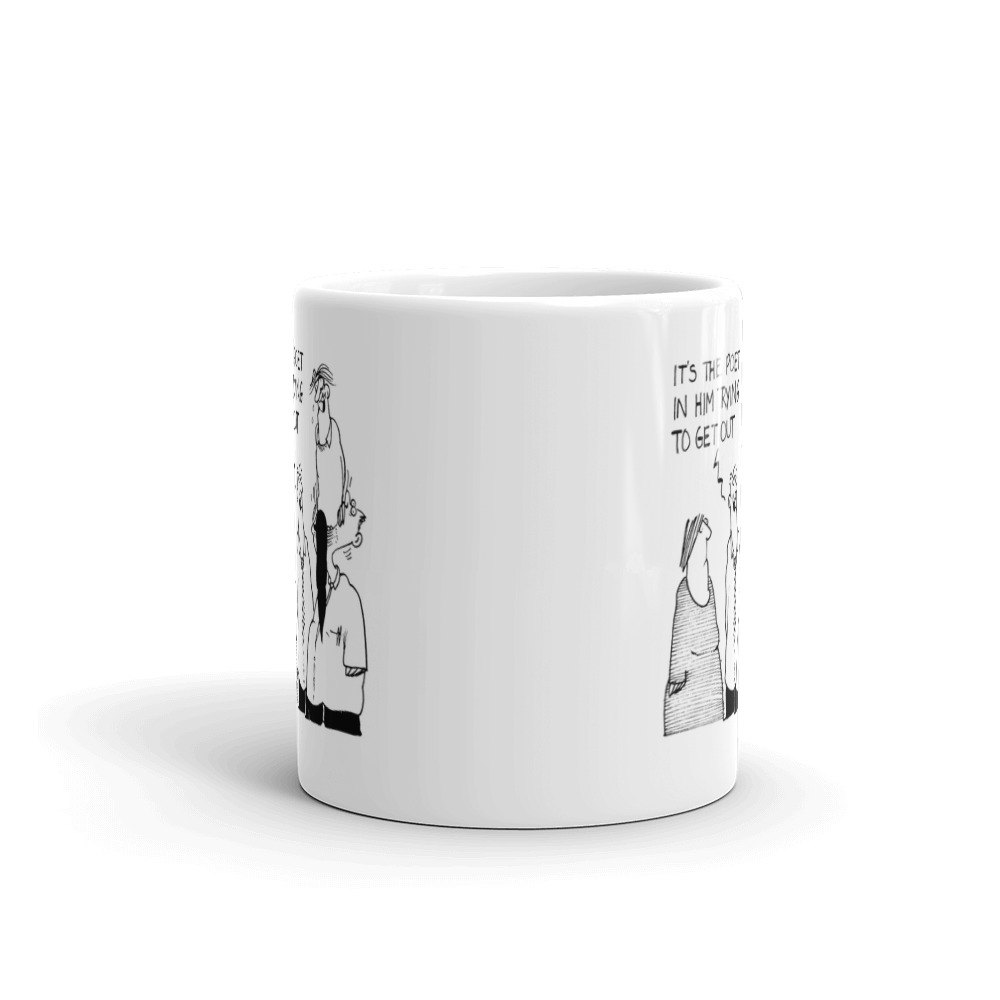 White Glossy Mug