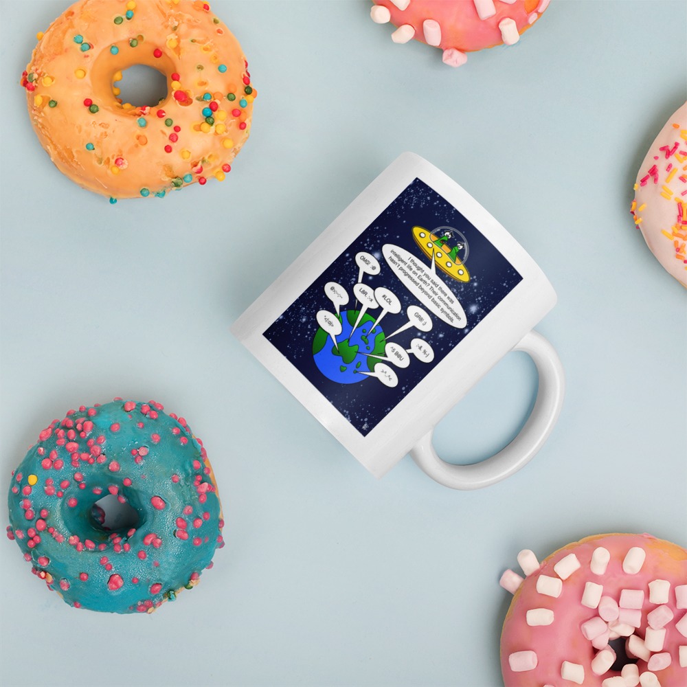 White Glossy Mug