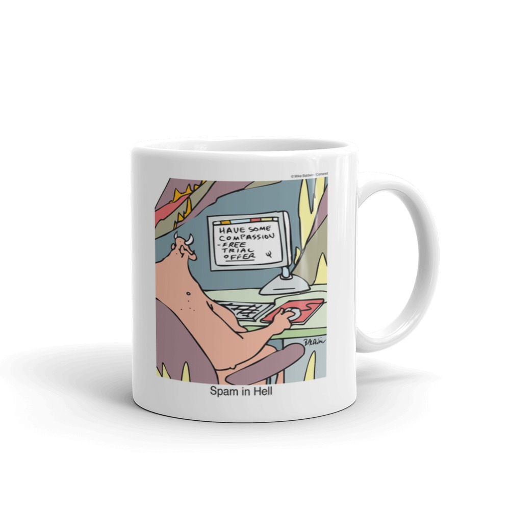White Glossy Mug
