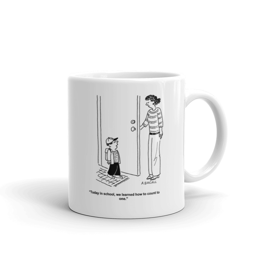 White Glossy Mug