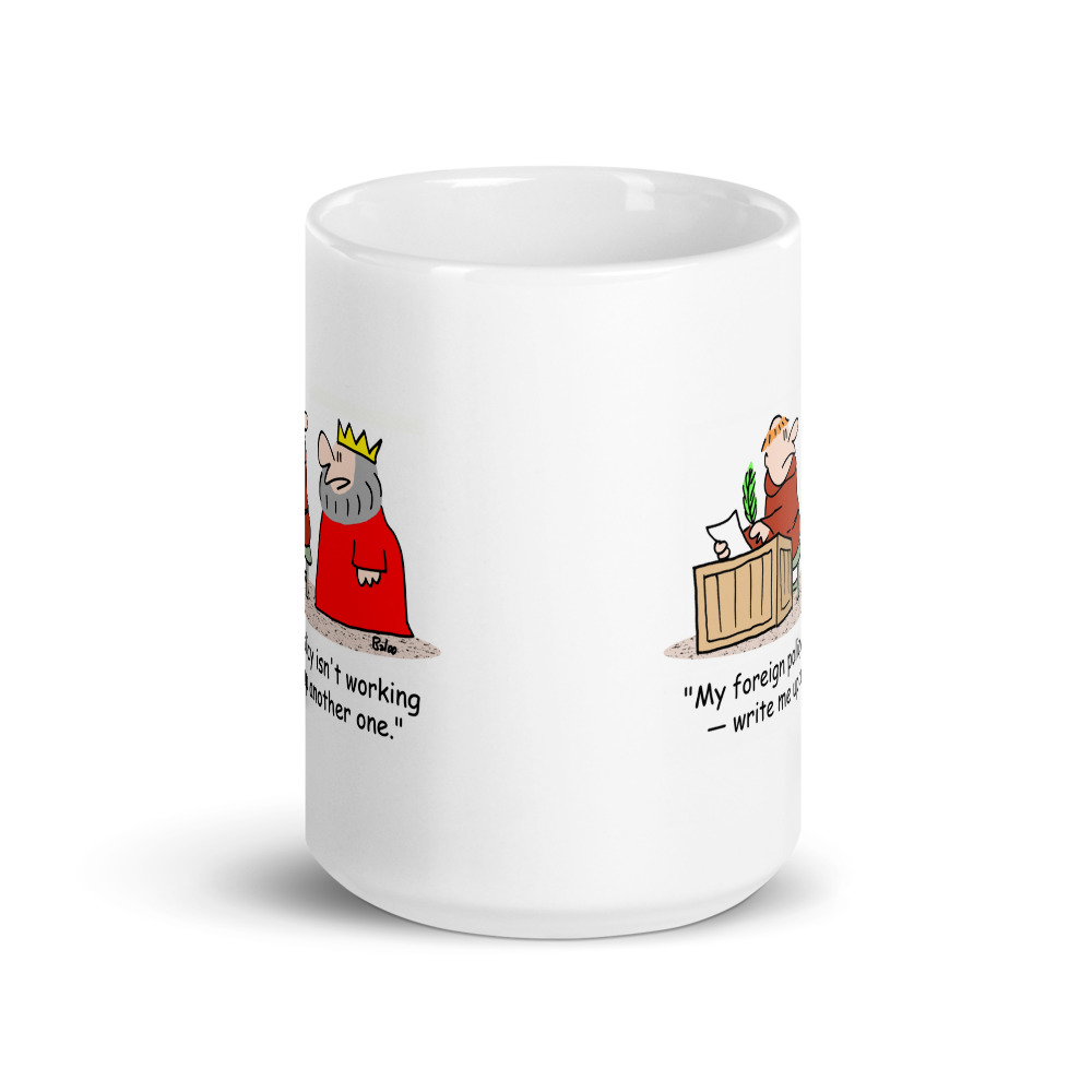 White Glossy Mug