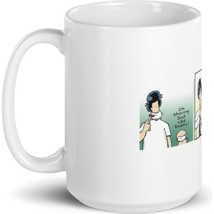 White Glossy Mug