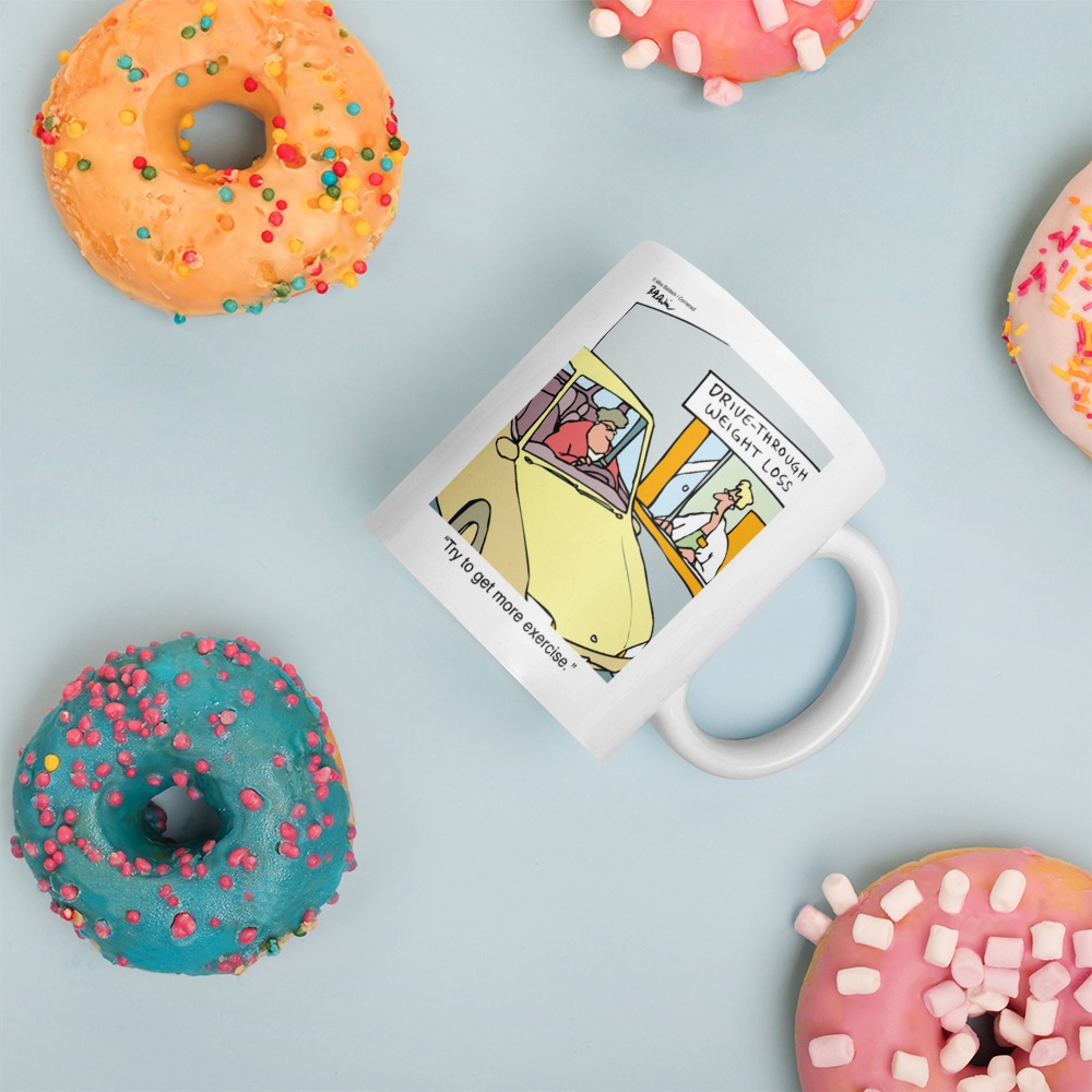 White Glossy Mug