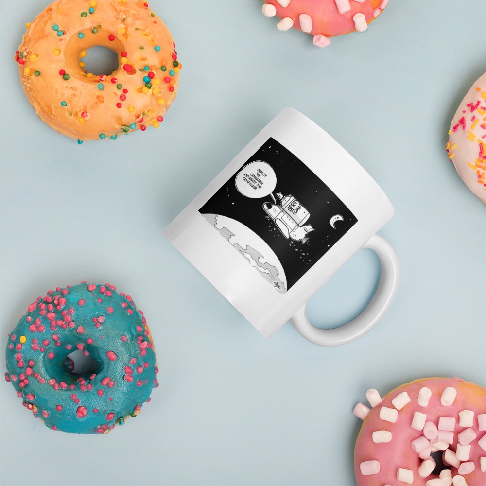White Glossy Mug