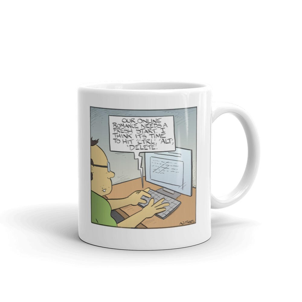 White Glossy Mug
