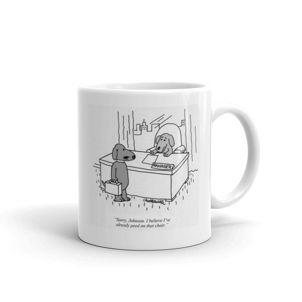 White Glossy Mug