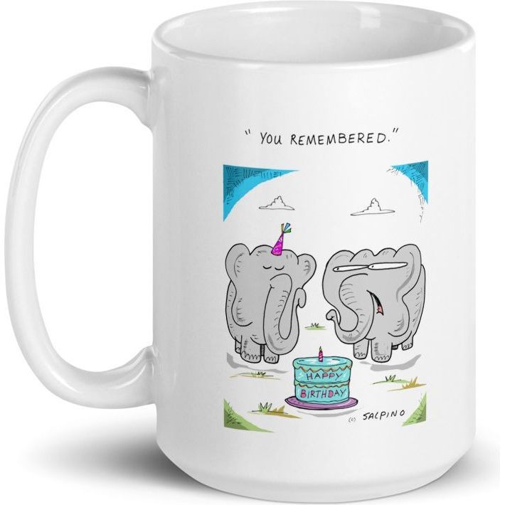 White Glossy Mug
