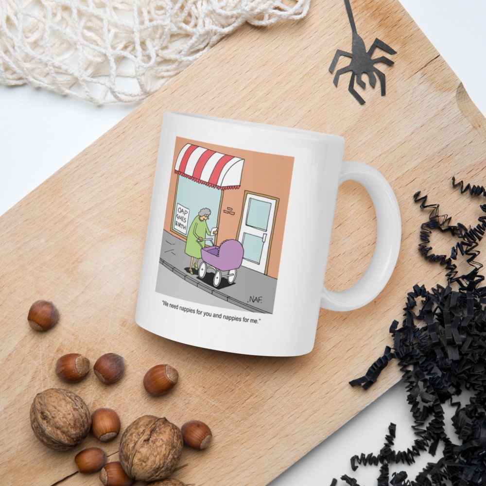White Glossy Mug