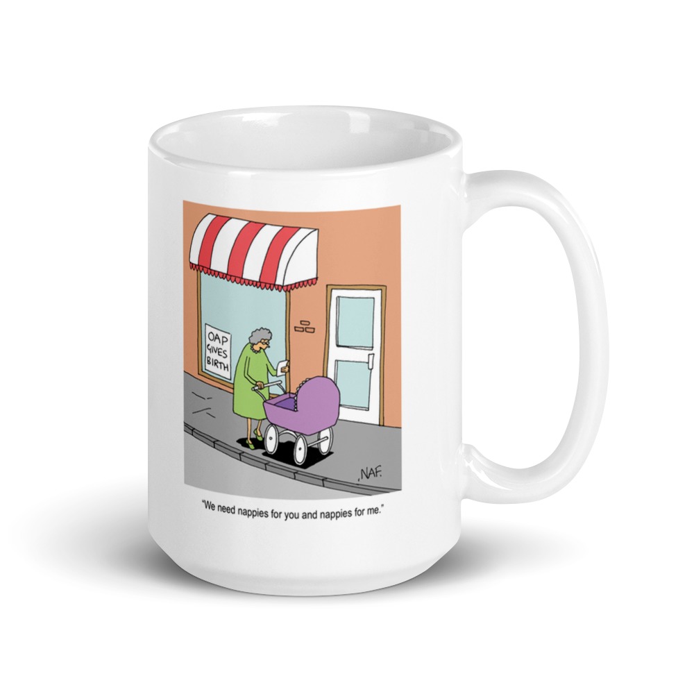 White Glossy Mug