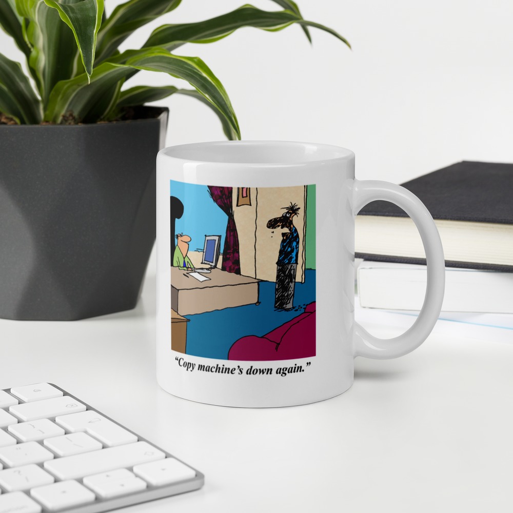 White Glossy Mug