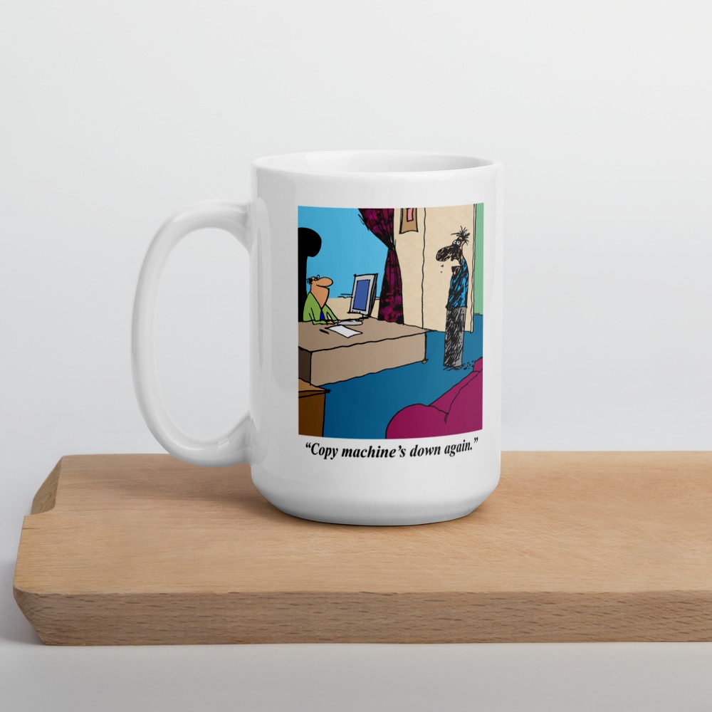 White Glossy Mug