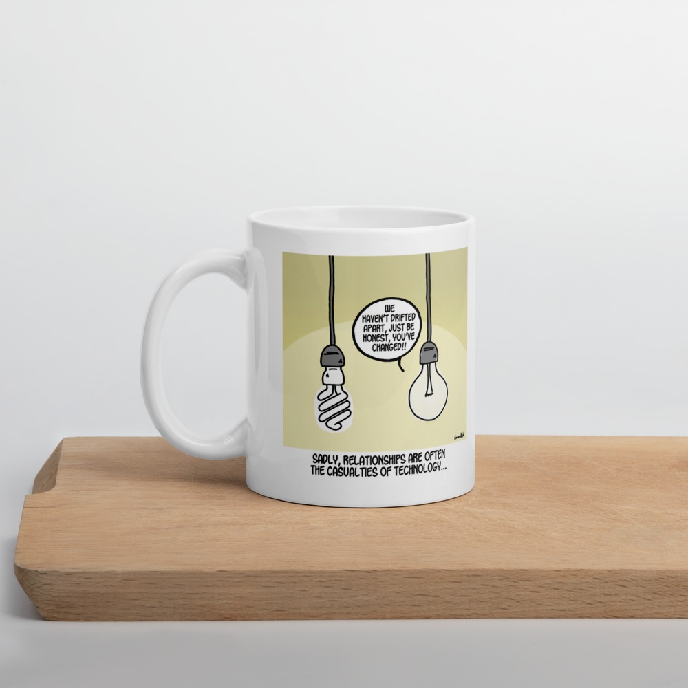White Glossy Mug