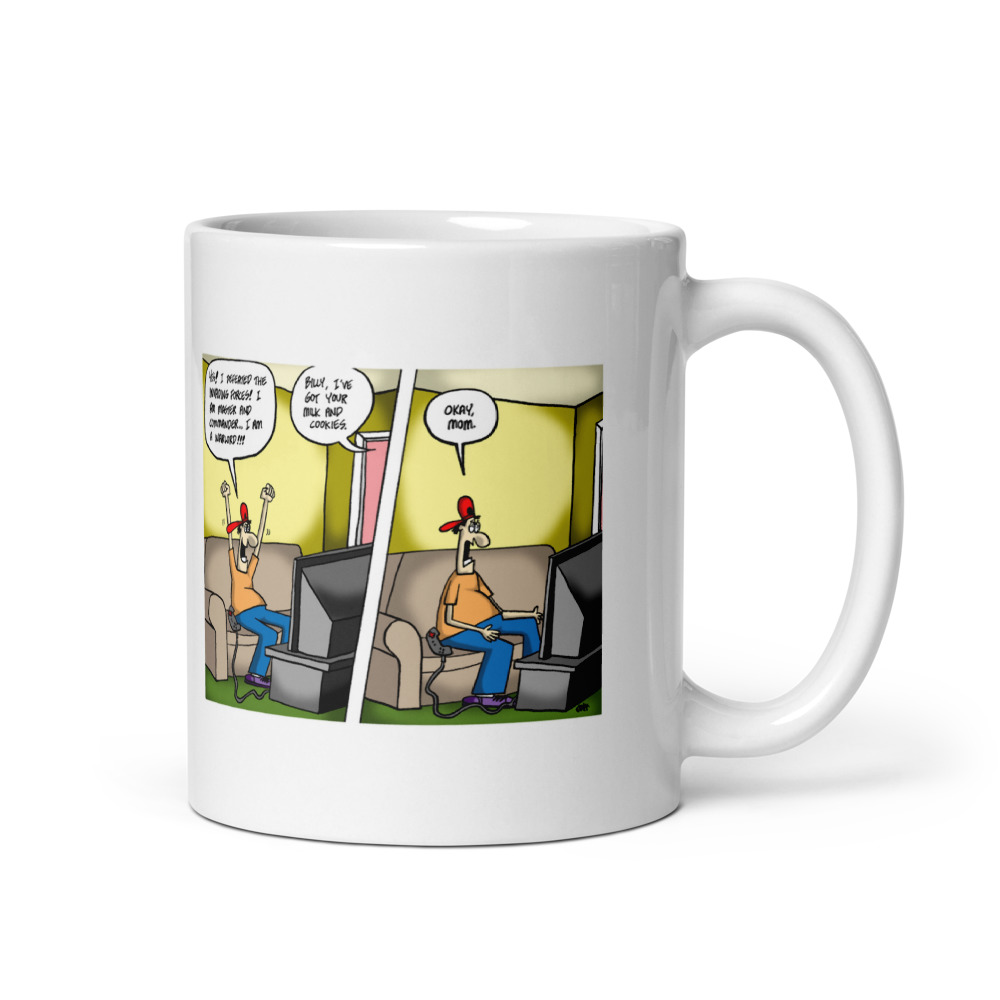 White Glossy Mug
