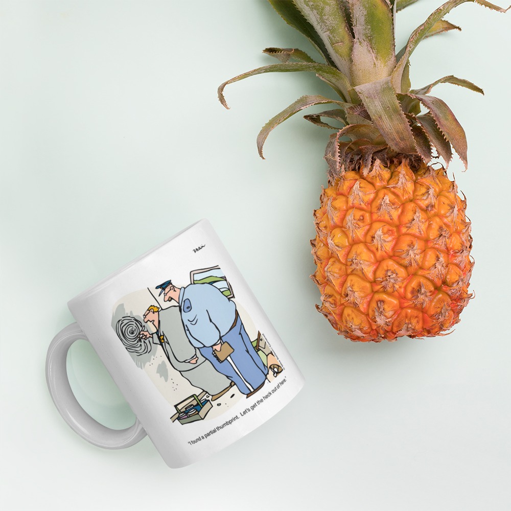 White Glossy Mug