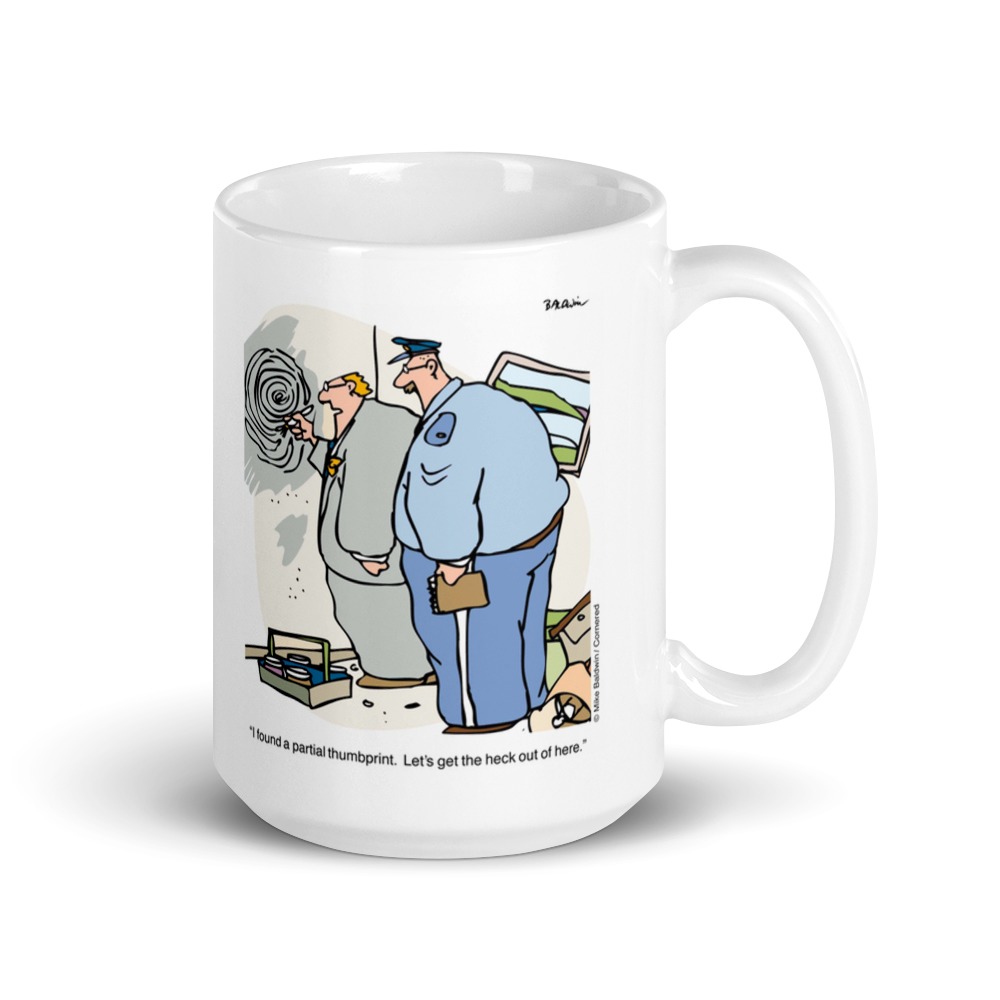 White Glossy Mug