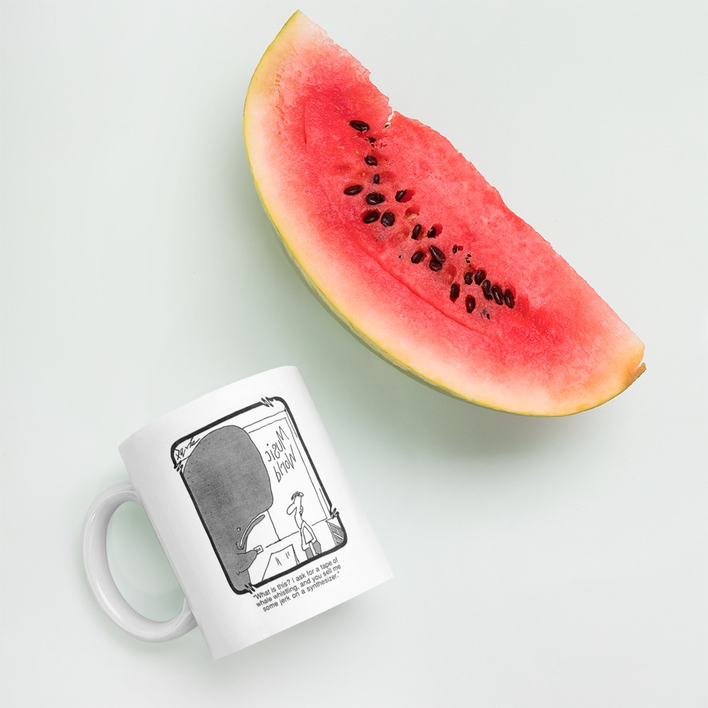 White Glossy Mug