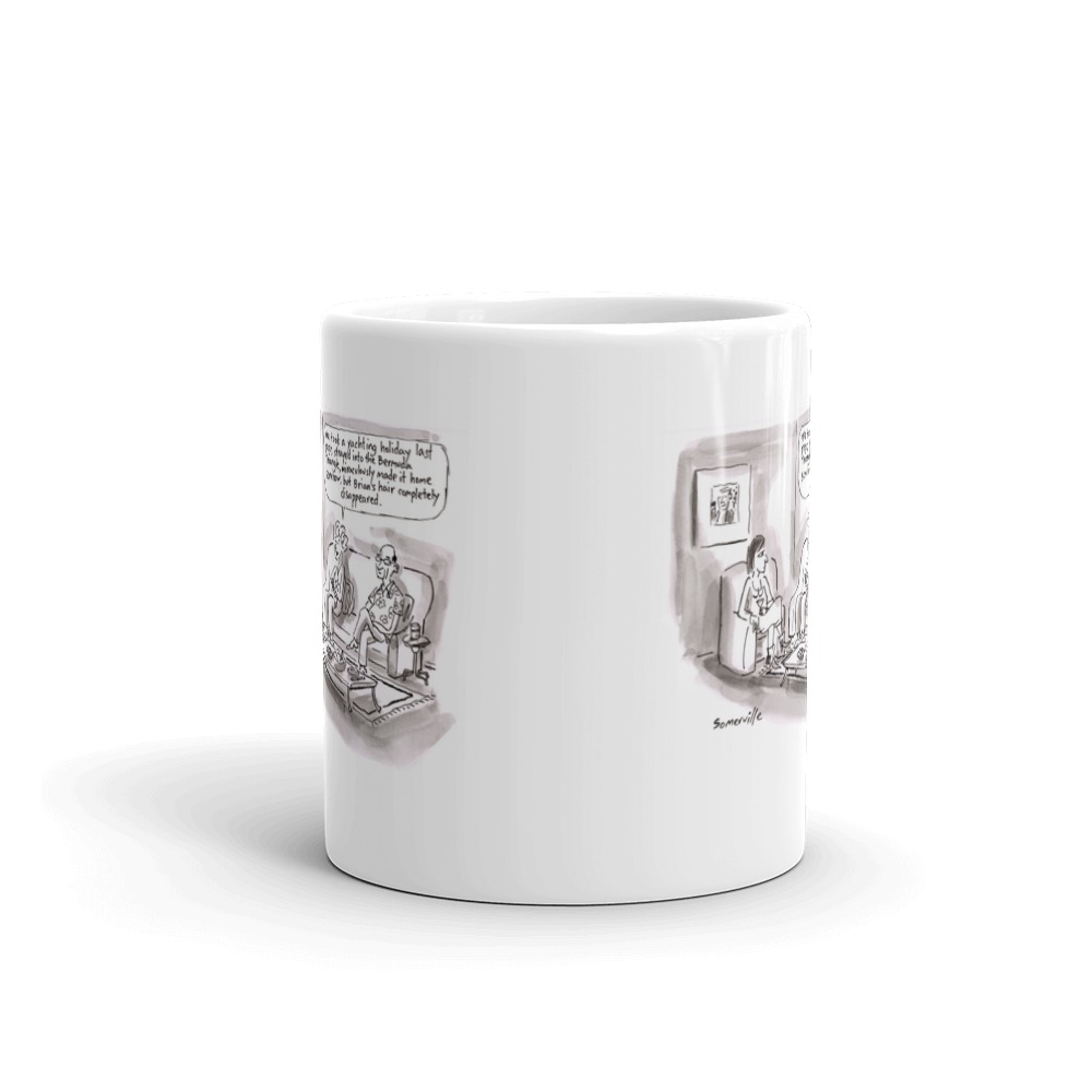 White Glossy Mug