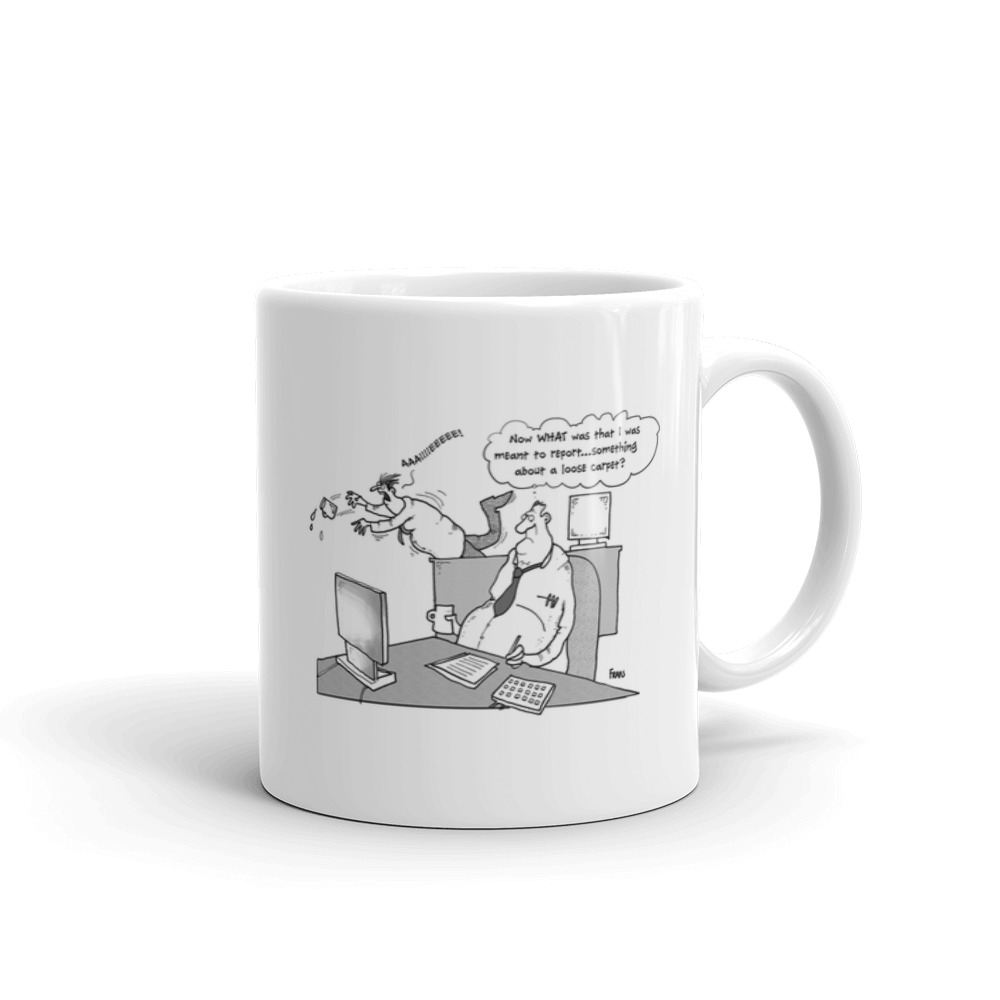 White Glossy Mug