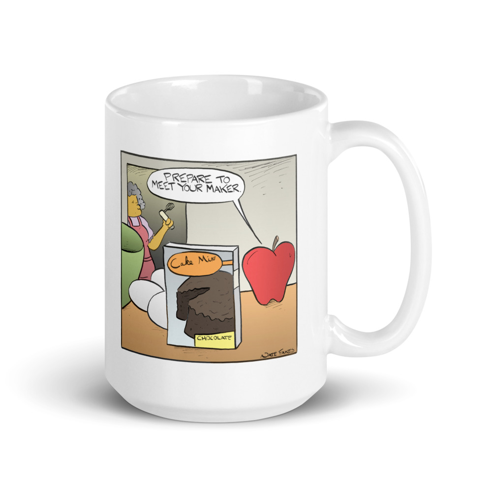 White Glossy Mug