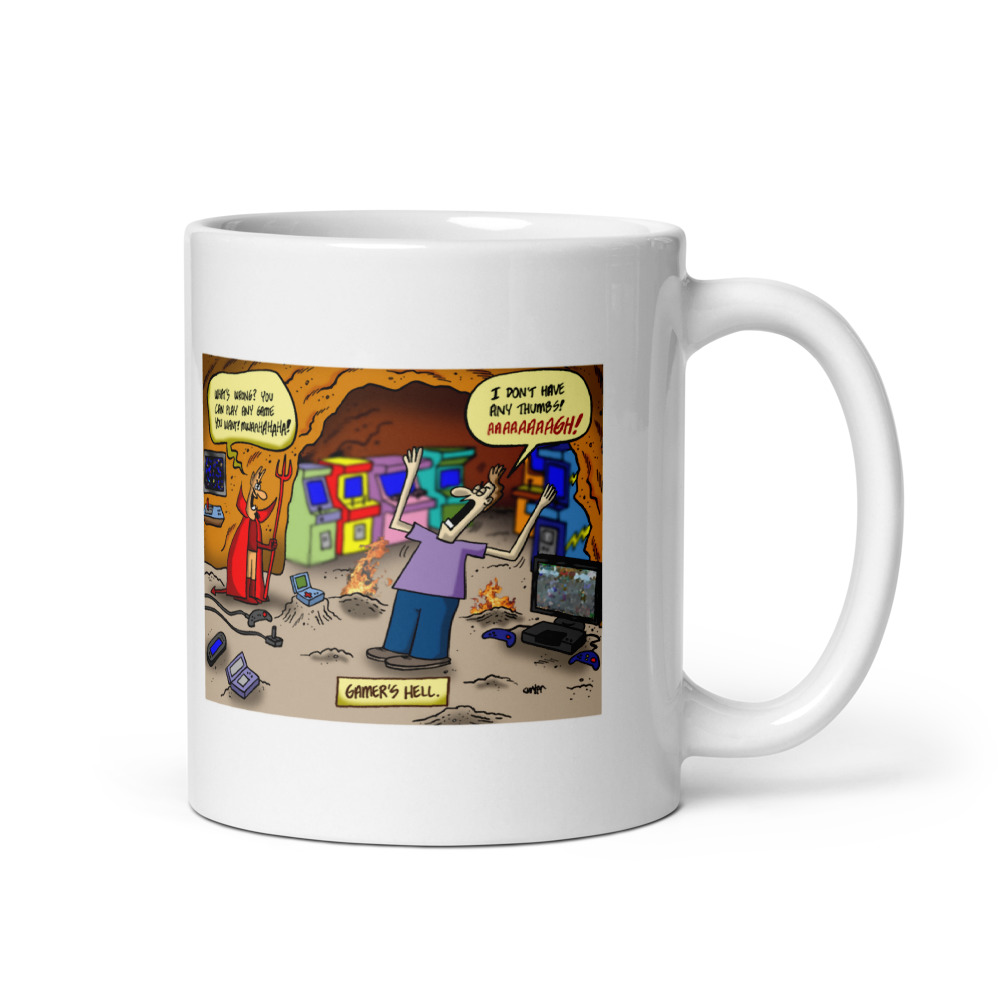 White Glossy Mug