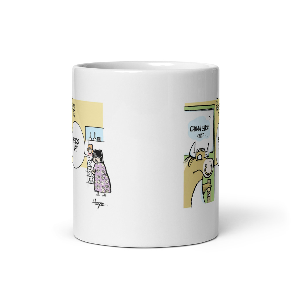 White Glossy Mug