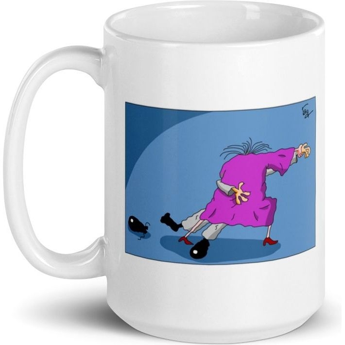 White Glossy Mug