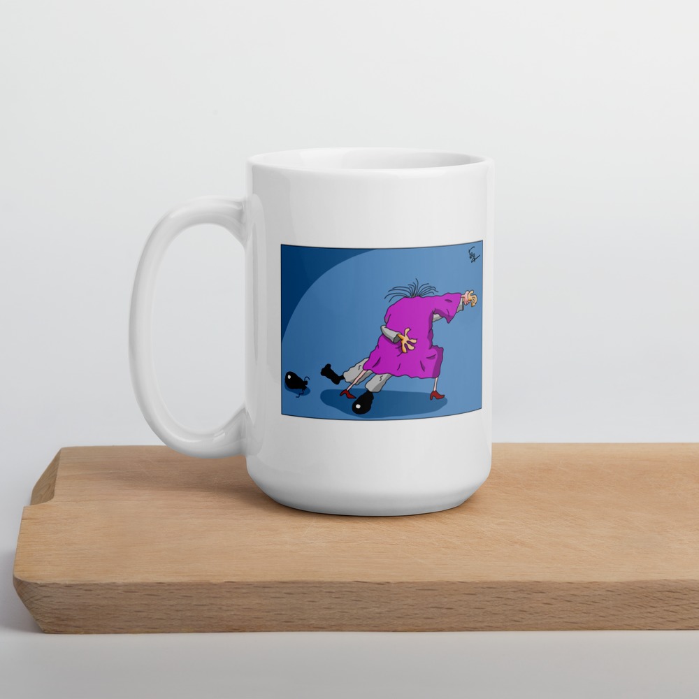 White Glossy Mug