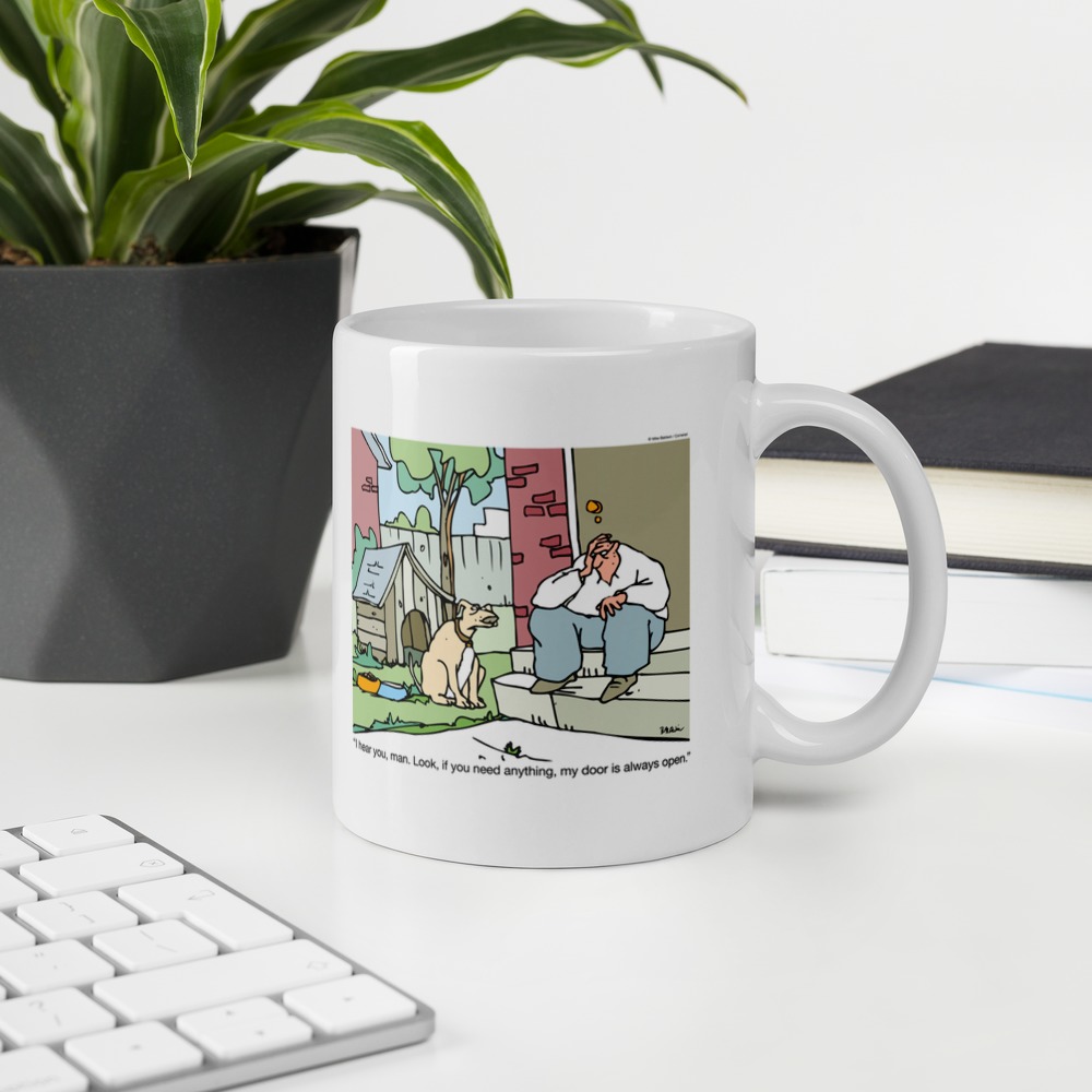 White Glossy Mug