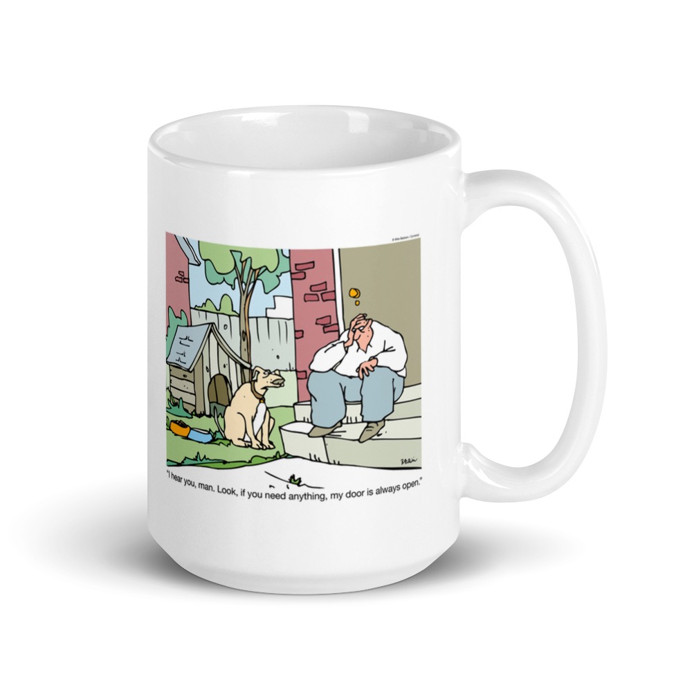 White Glossy Mug