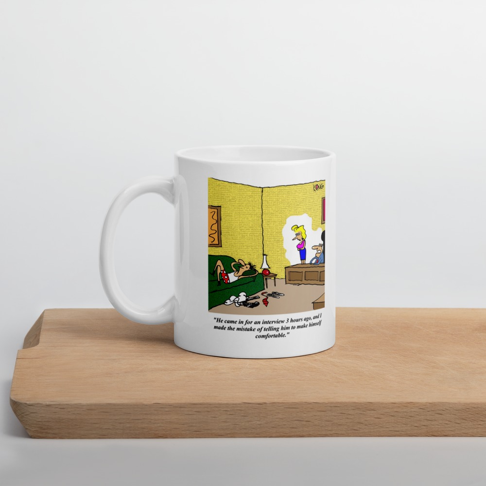 White Glossy Mug