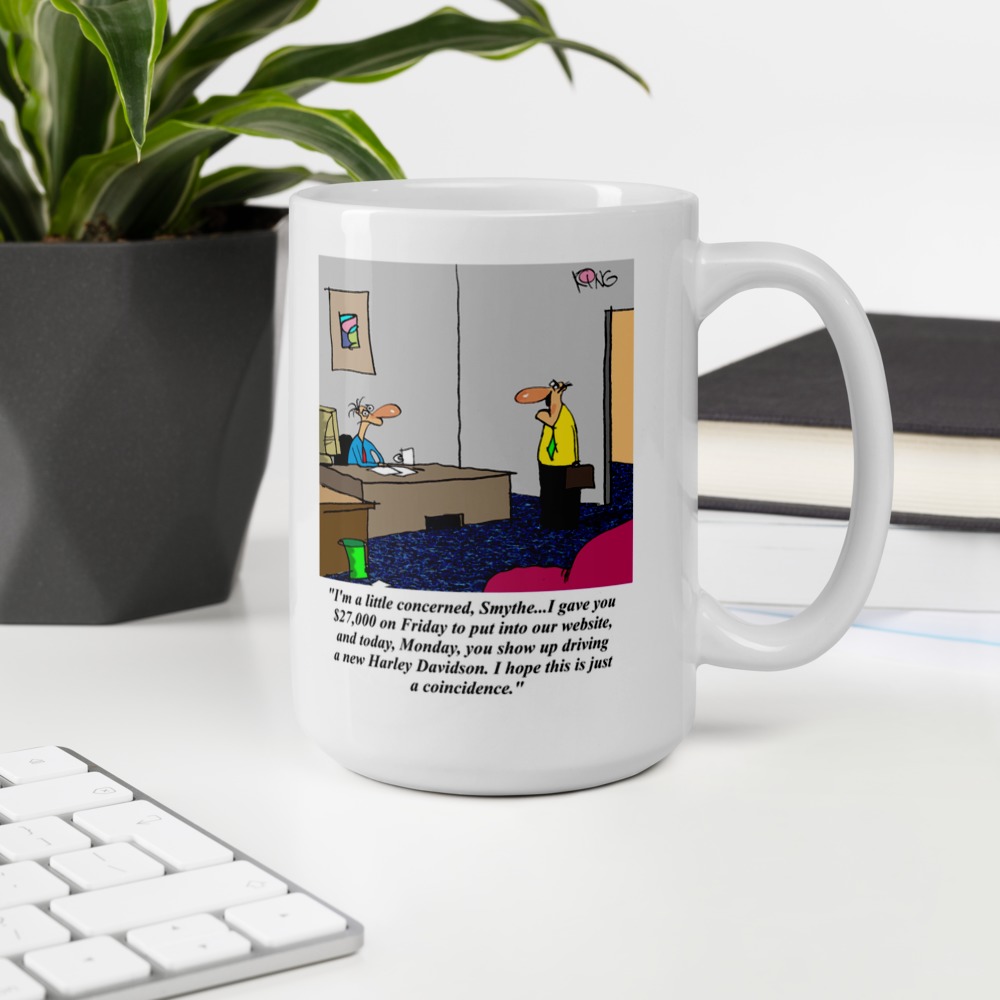 White Glossy Mug