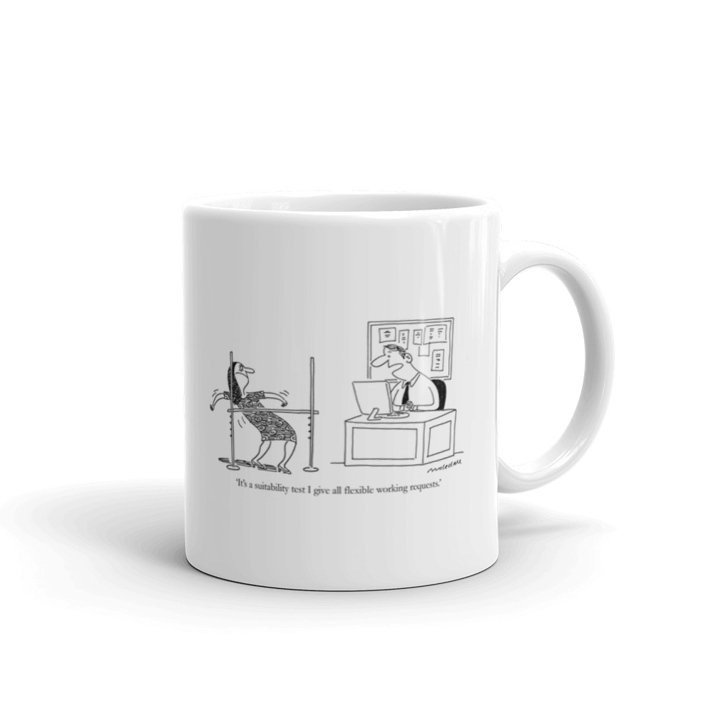 White Glossy Mug