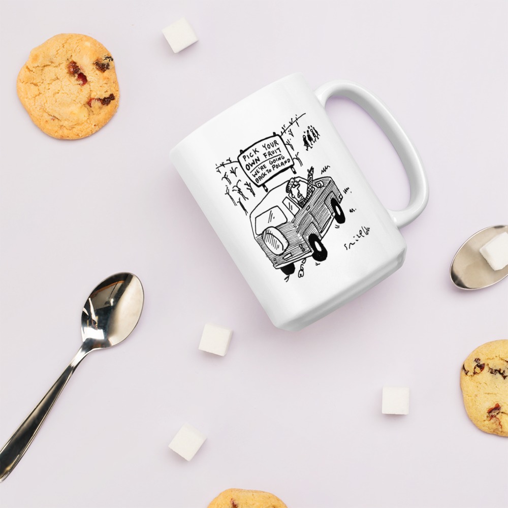 White Glossy Mug