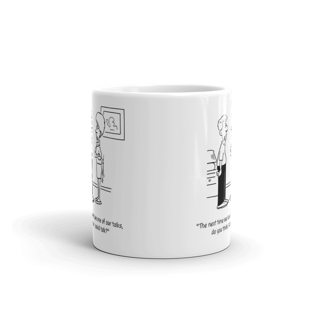 White Glossy Mug
