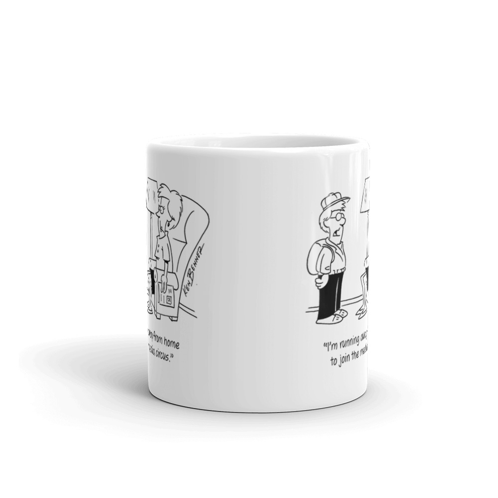 White Glossy Mug
