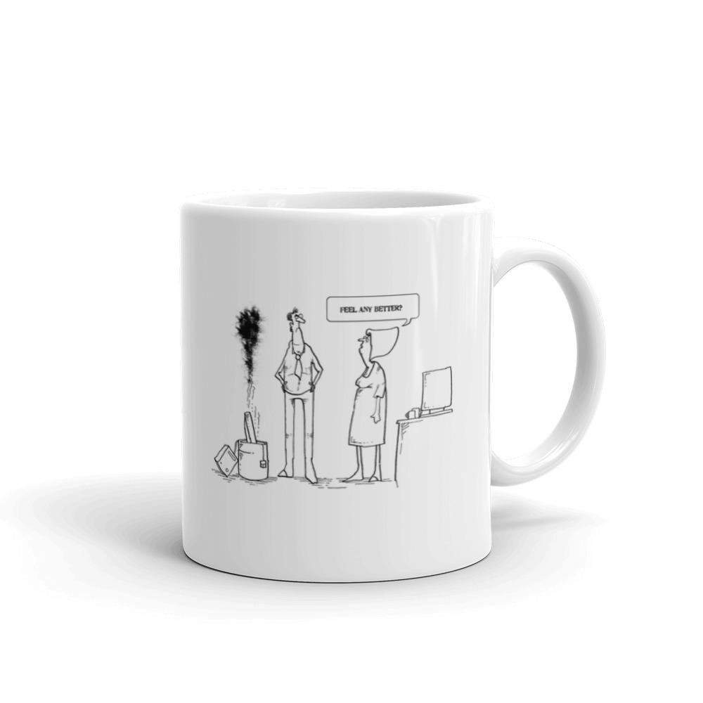 White Glossy Mug
