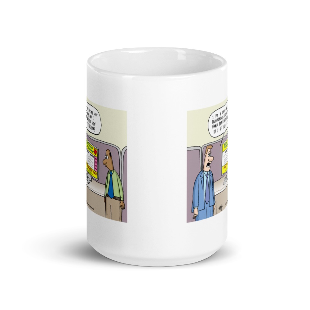 White Glossy Mug