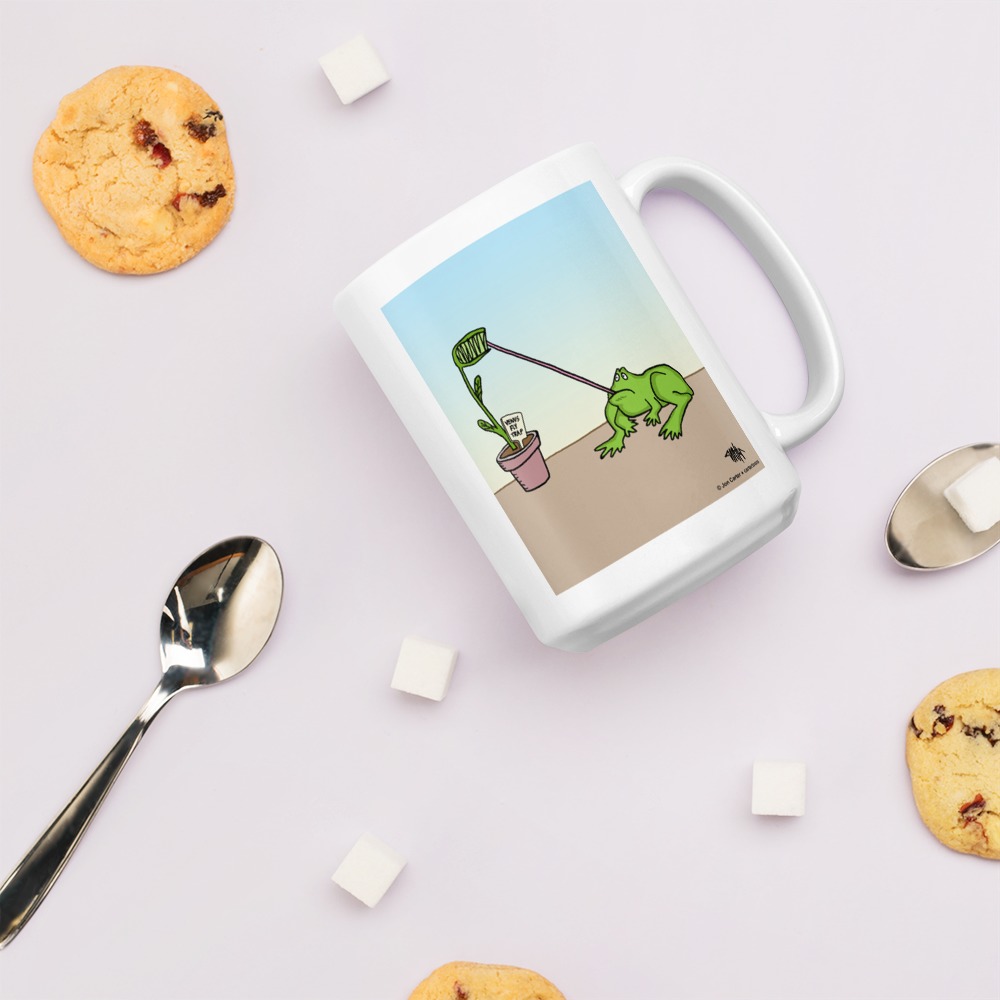 White Glossy Mug