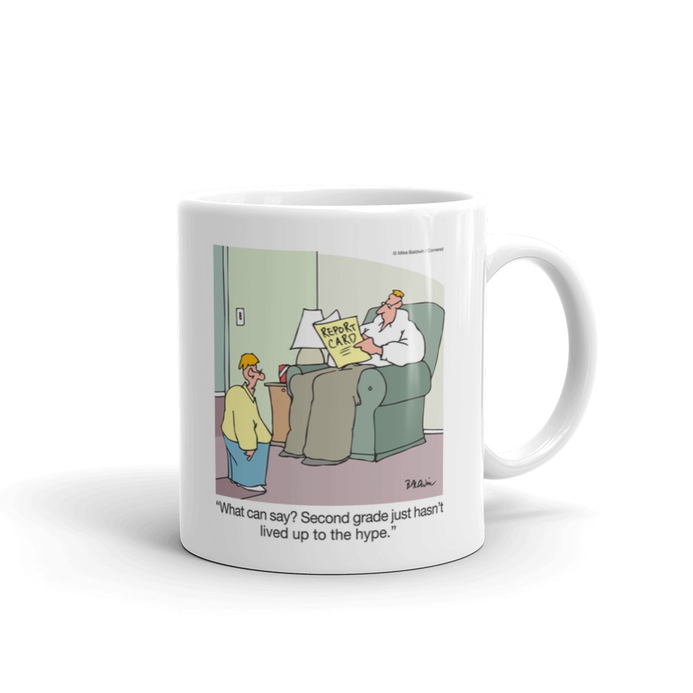 White Glossy Mug