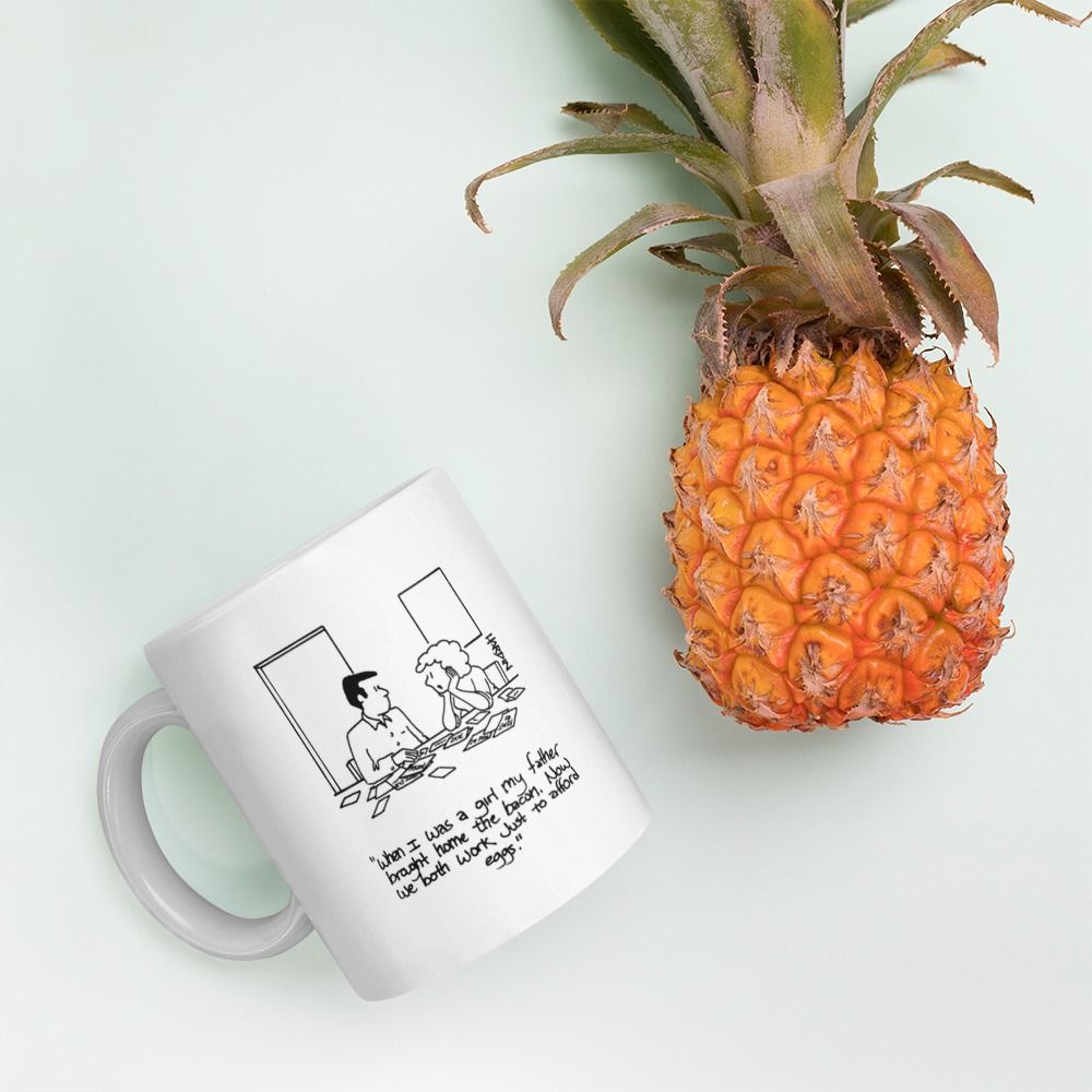 White Glossy Mug