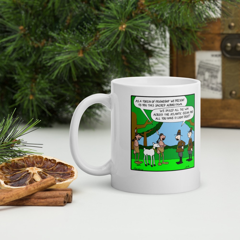 White Glossy Mug