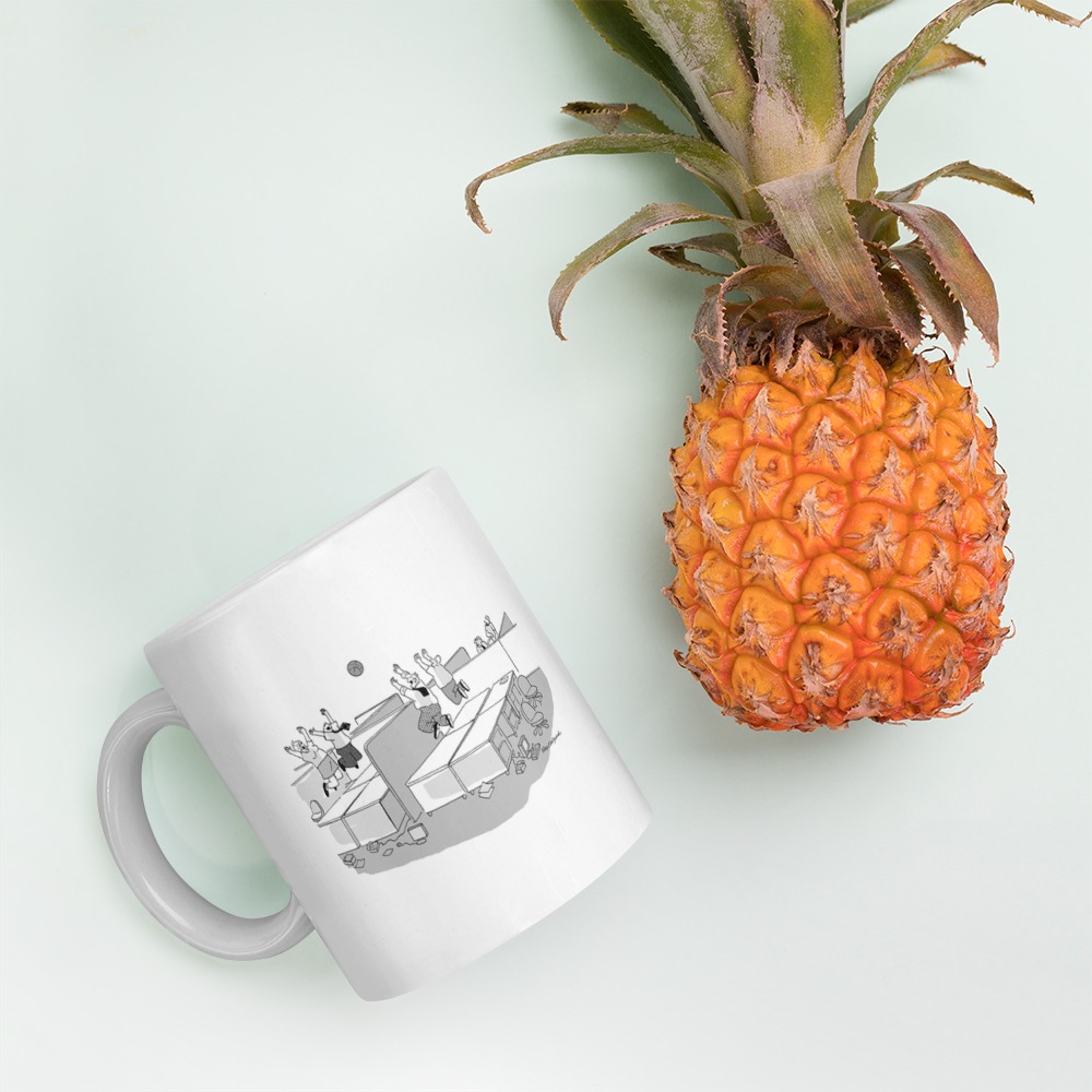 White Glossy Mug