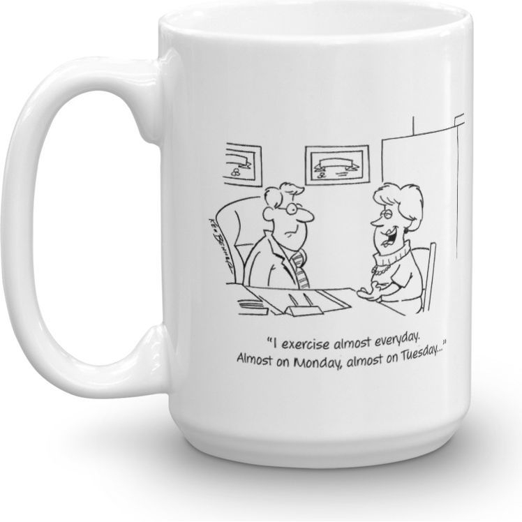 White Glossy Mug