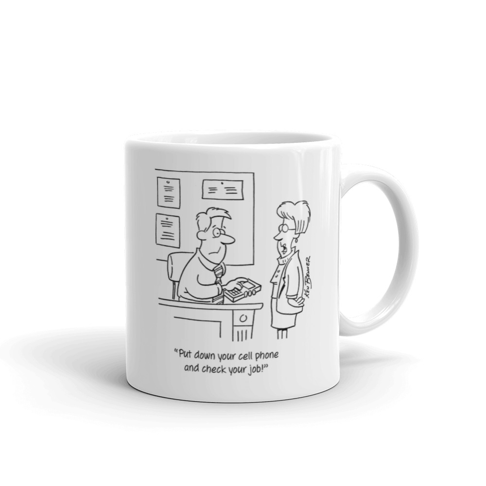 White Glossy Mug