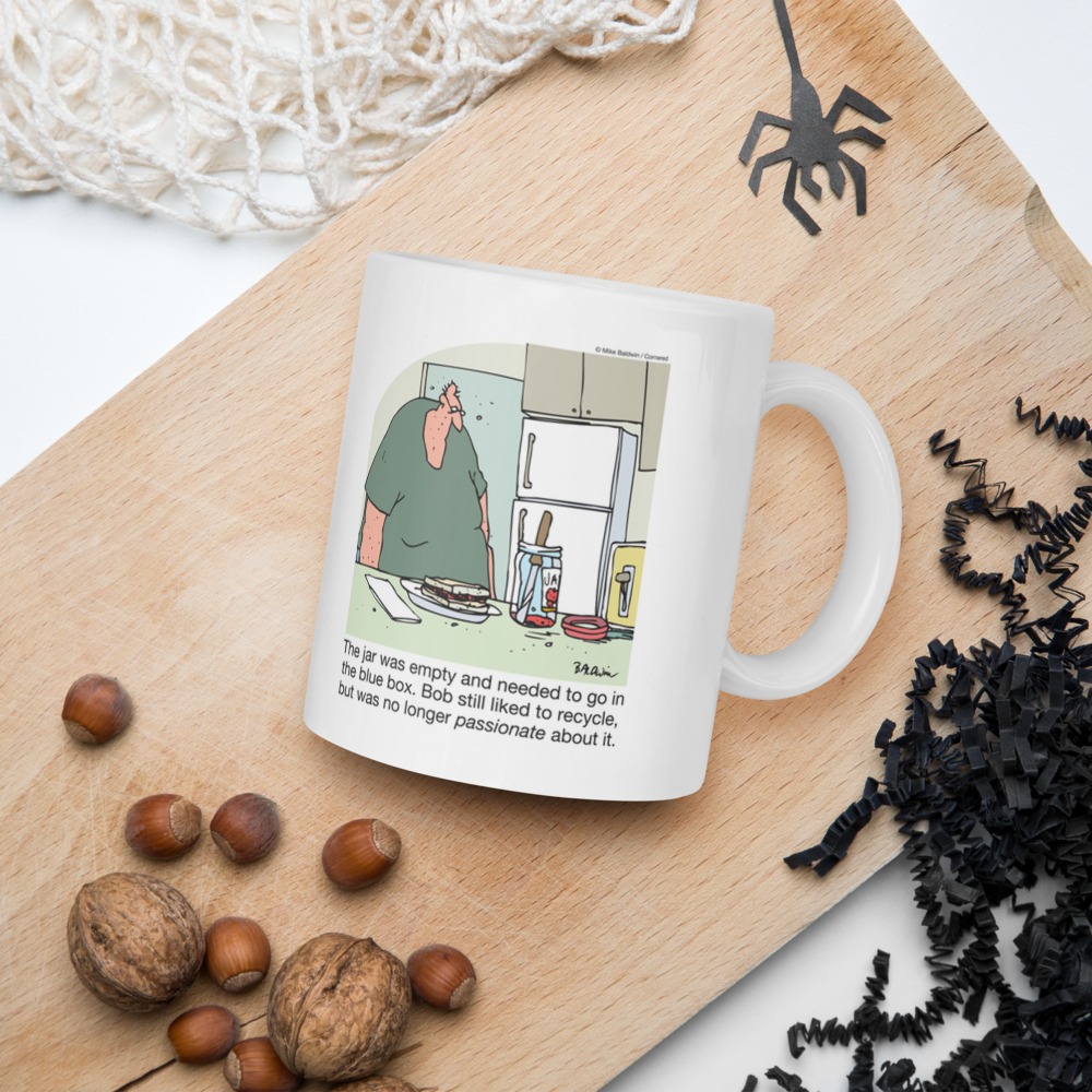 White Glossy Mug